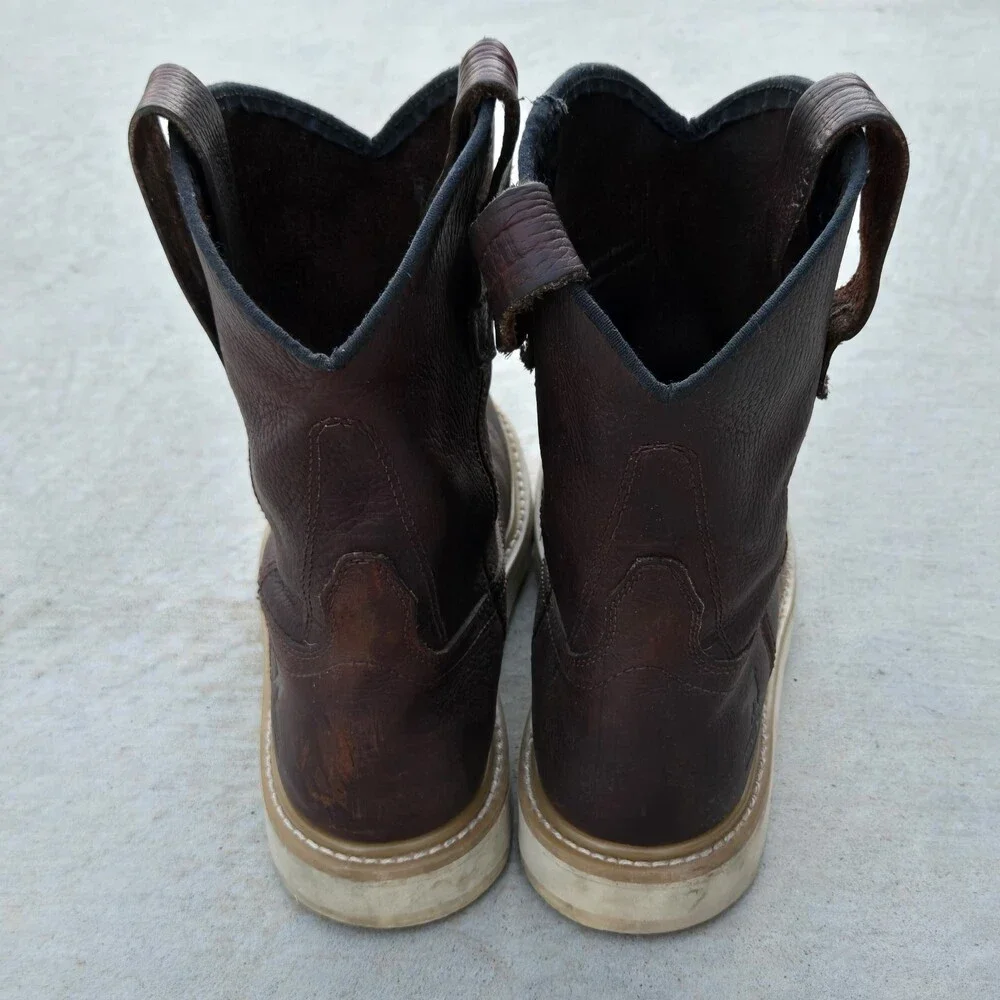 Red Wing Irish Setter Men Size 10 D Steel Toe Safety Toe Work Boots 83908 Ashby